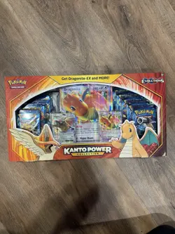 Pokemon Kanto Power Collection Box Sealed XY Evolutions Dragonite Brand New - Image 1