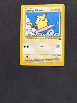 Pokemon Card Surfing Pikachu 28-Ita-no Holo-Nm! - Image 3