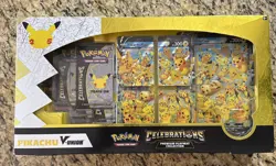 Pokemon Celebrations 25th Anniversary Pikachu V-union Premium Playmat Collection - Image 1
