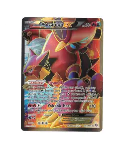 Volcanion EX (Full Art) 107/114 XY - Pokemon TCG Steam Siege Holo Near Mint - Image 1
