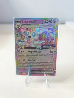 Sylveon ex - Prismatic Evolutions STAMPED 041/131 Pokemon Promo Card NM+ - Image 1