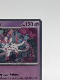 Sylveon - Cosmos Holo SV: Scarlet & Violet Promo Cards 172 NM/M Pokemon TCG #172 - Image 2