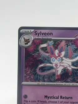 Sylveon - Cosmos Holo SV: Scarlet & Violet Promo Cards 172 NM/M Pokemon TCG #172 - Image 3