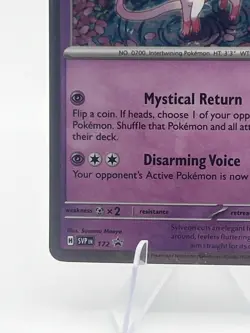 Sylveon - Cosmos Holo SV: Scarlet & Violet Promo Cards 172 NM/M Pokemon TCG #172 - Image 4