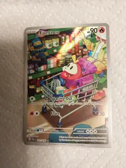 Fuecoco 201/193 Paldea Evolved Illustration Rare Full Art Holo Pokemon TCG B1 - Image 1