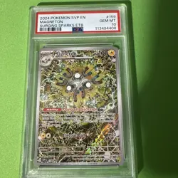 Magneton SVP 159 Pokemon PSA 10 GEM MINT Surging Sparks ETB TCG - Image 1
