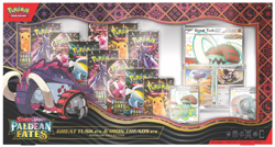 Pokemon TCG PALDEAN FATES Great Tusk Iron Treads Ex Premium Collection ✅ NEW - Image 1