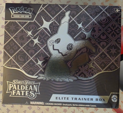 Pokemon Scarlet & Violet Paldean Fates ETB Elite Trainer Box - MINOR DAMAGE 820650856181 - Image 1