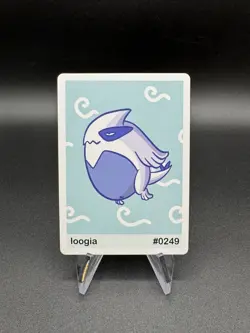Lugia - Loogia #249 Pookiemoot Series 2 Custom Fan Art Pokemon - Image 1