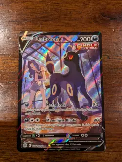 Umbreon V - TG22/TG30 - Pokemon Brilliant Stars Sword Shield Ultra Rare Card - Image 1
