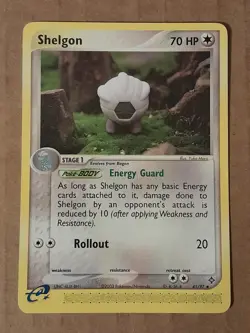 Pokemon Shelgon 41/97 Ex Dragon LP See Pictures - Image 1