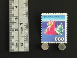 Slowbro Pokemon Stamp Card Japanese Shogakukan Nintendo Game Anime TCG G - Image 2