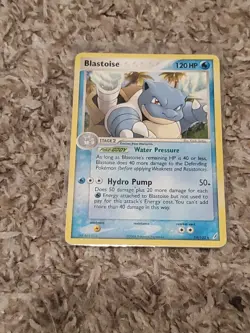 Pokemon TCG Blastoise Crystal Guardians 14/100 Regular Non Holo Rare HP - Image 1