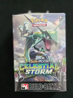 Pokemon Sun & Moon Celestial Storm Build & Battle Kit Sealed - Image 1