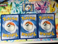 Pokemon TCG 3 Jumbo Card Vaporeon Jolteon & Flareon VMAX SWSH180 SWSH182 SWSH184 - Image 2