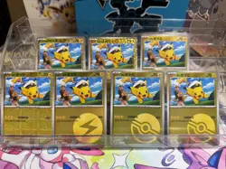 Pokemon S-Chinese Captain Pikachu Holo CBB1C Gem Pack Horizon BUNDLE! - Image 1