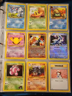 Pokemon Collection Binder Vintage Lot of Cards Holo Rare WoTC E-Reader Promo Etc - Image 3