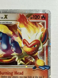 Pokemon Diamond and Pearl Black Star Promo Infernape LV.X DP10 DMG - Image 3