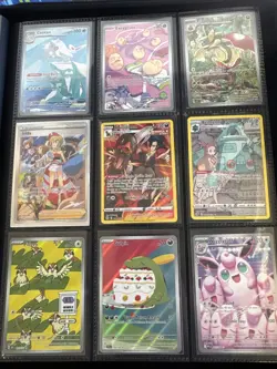 Pokemon TCG Illustration Rare Full Art Lot Of 9 Cards Gulpin Wigglytuff Pidgey - Image 1