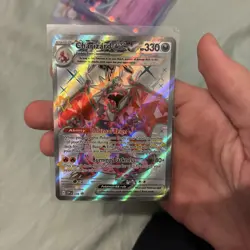 Pokemon Card Charizard EX SVP 074 Scarlet & Violet Black Star Promo Full Art NM - Image 1