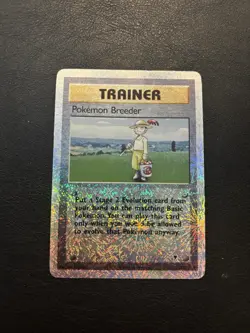 Pokemon Breeder 102/110 Legendary Collection Reverse Holo - Image 1