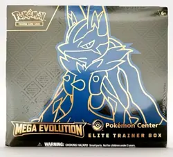 Pokemon Center Mega Evolution ETB Lucario & Gardevoir Set with cases for each - Image 5