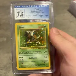 CGC 7.5 Pinsir 1999 Jungle 9/64 Holo Pokemon Card - Image 1
