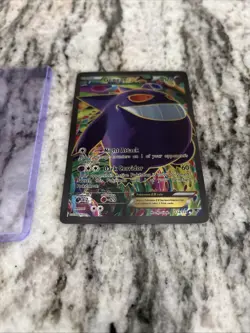 Pokemon TCG XY Phantom Forces Gengar EX Full Art Ultra Rare Card 114/119 - Image 3