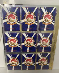 Pokemon Neo Genesis Series One 9-Card Binder Set Japanese Edition - Image 3