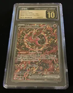 CGC 10 Pristine - Oricorio ex 024 MEP Black Star Promo Pokemon Ultra Premium UPC - Image 1