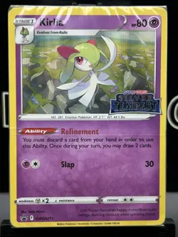 Kirlia - SWSH271 - SEALED Prerelease Holo Promo - Pokemon Silver Tempest DECK NM - Image 3