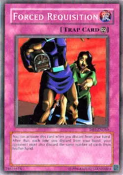 Forced Requisition - DB1-EN080 - Common - Unlimited Edition - Lightly Played - Image 1