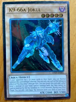 Yu-Gi-Oh K9-66a Jokul OP29-EN001 OTS Tournament Pack 29 Unlimited Ultimate Rare - Image 1