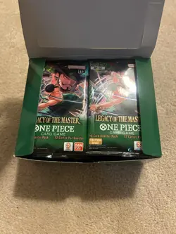 One Piece CG - Legacy of the Master OP12 Booster Box (24 Packs) English Unsealed - Image 2