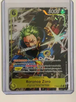 Roronoa Zoro ST29-014 Parallel Starter Deck Promo One Piece Card English - Image 1