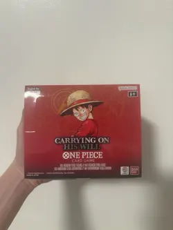 English Booster Box Factory UNSEALED Bandai One Piece Carrying On His Will OP-13 - Image 1