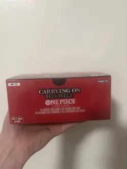 English Booster Box Factory UNSEALED Bandai One Piece Carrying On His Will OP-13 - Image 2