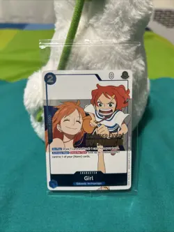 One Piece Girl OP14 Release Event Foil Winner Card Sealed P-096 Psa Ready - Image 1