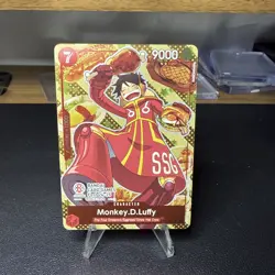 Monkey D Luffy Bandai Card Games Fest 24-25 P-080 One Piece Promo Cards - Image 1