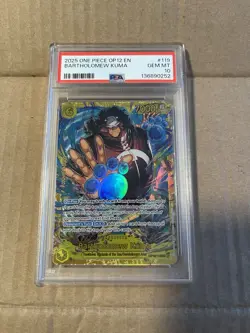 One Piece CCG Bartholomew Kuma OP12-119 PSA 10 - Image 1