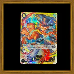 Sabo OP07-118 SEC - One Piece TCG - English Card Near-Mint Secret Rare - Image 1