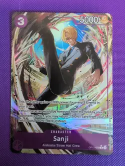 One Piece - Sanji (070) (Alternate Art) OP12-070 Legacy of the Master Foil - Image 1