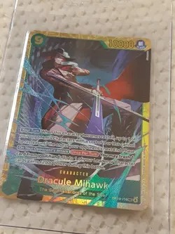 One piece TCG OP14-119 Dracule Mihawk SEC The Azure Sea's Seven OP14 NM ENG NM - Image 1