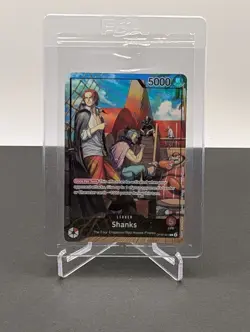 Sealed Shanks (2025 PSA Magazine Promo) OP09-001 One Piece Promotion Cards Foil - Image 1