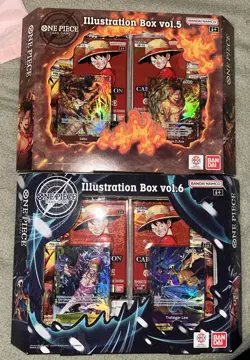 One Piece 13 OP-13 Illustration Box Vol.5 and Vol.6 IN HAND SHIPS WITHIN 24 HRS - Image 1