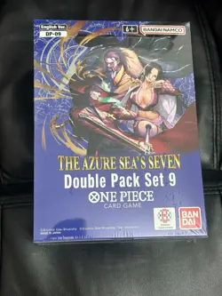 One Piece DP09 OP14 Sealed Box - 8x Double Pack Set ENG Sigillato - Image 1