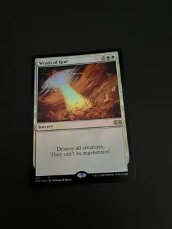 MTG Wrath of God 383 Foil Double Masters Magic The Gathering Trading Card - Image 2