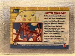 1998 Pokemon Holo Foil card Pikachu's Vacation-Better than Ever-56 - Image 2