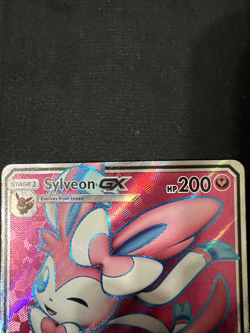 Sylveon GX 140/145 Full Art Holo Guardians Rising LP Pokemon Card - Image 3
