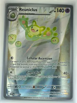 Reuniclus 212 SVP: Scarlet & Violet Promo Cards Black Star Promo Holo Near Mint - Image 1